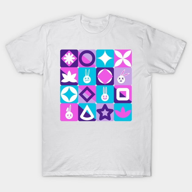 Fun geometrics T-Shirt by Red Fox